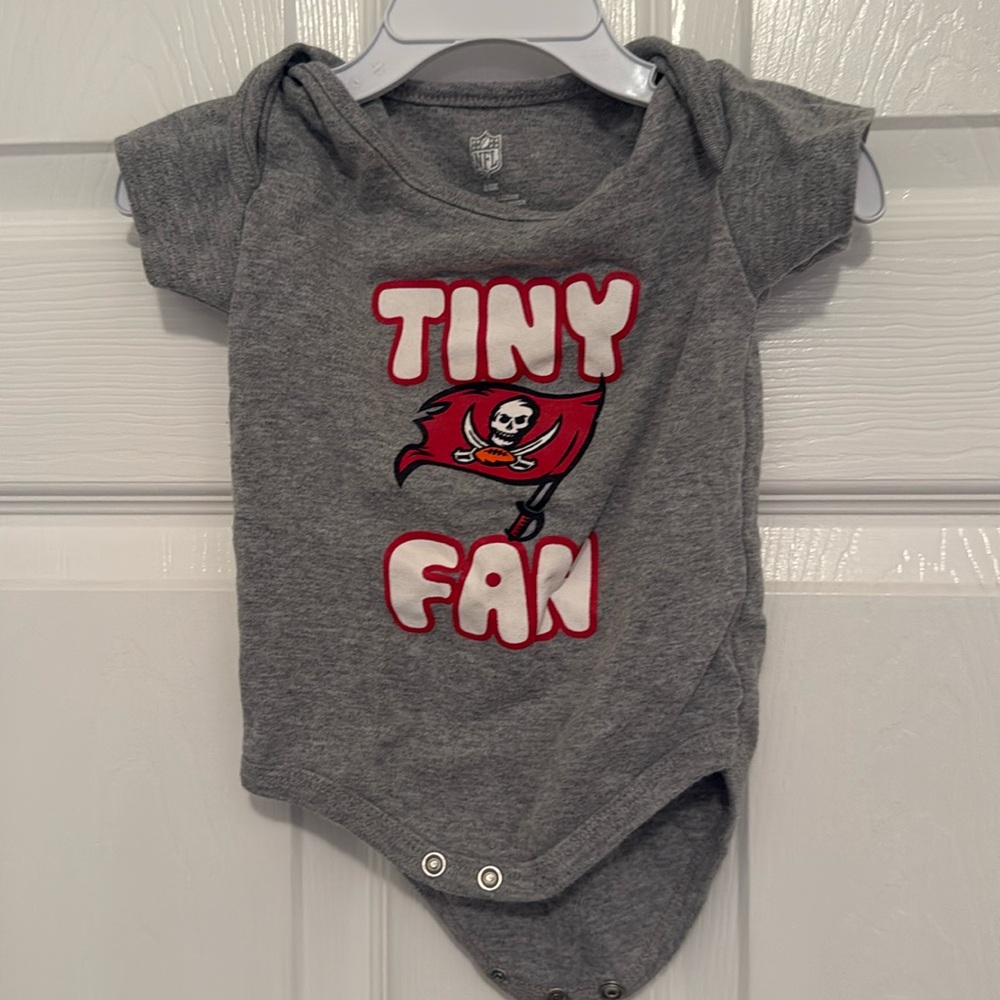 0-3 month Buccaneers onesie